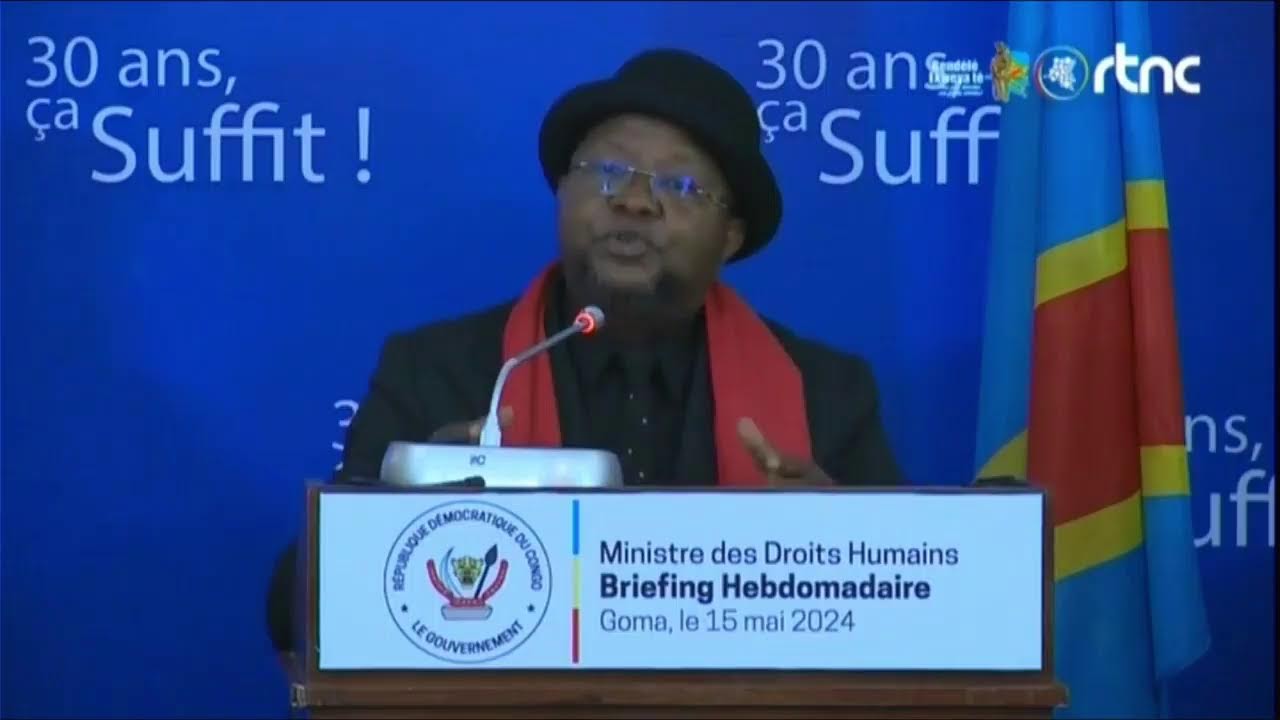 #RDC Briefing Presse - Hommage aux victimes de Mugunga - Goma