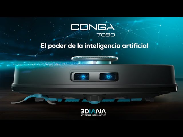 Cecotec Robot Aspirador y Fregasuelos Conga 7090 AI