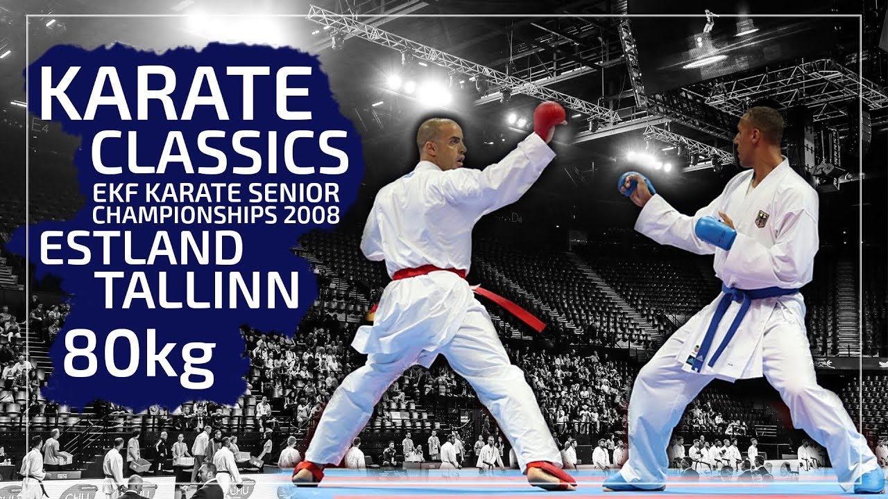 KARATE Classics EKF 2008 Jonathan Horne vs. Stefano Maniscalco +80kg