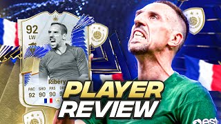 5⭐5⭐ 92 TOTY ICON RIBERY SBC PLAYER REVIEW | FC 24 Ultimate Team