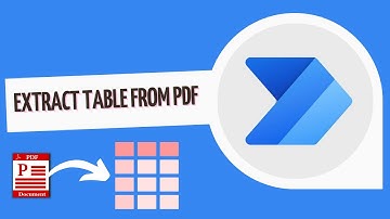 How to Extract Table from PDF using Power Automate | Power Automate Tutorial