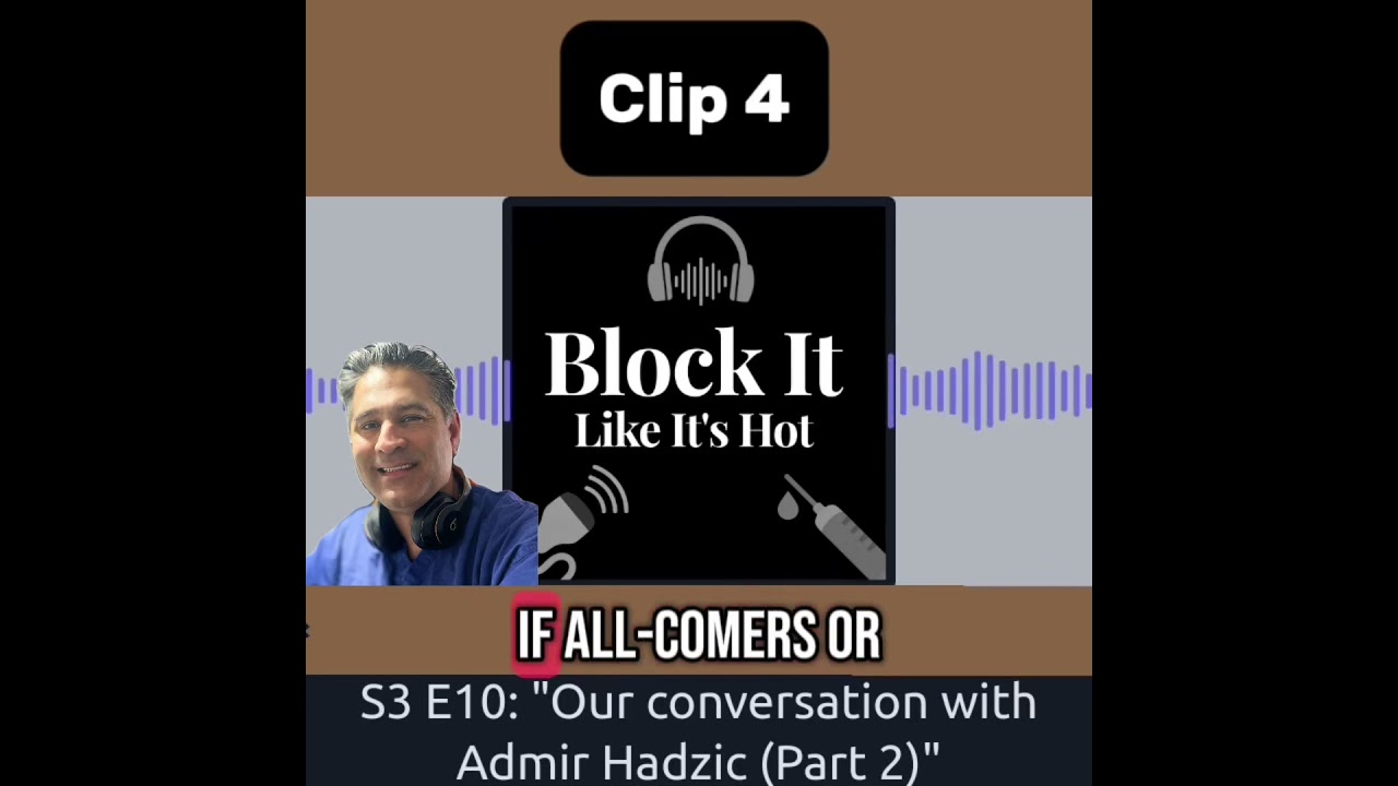 Check out some excerpts from our Podcast with Admir Hadzic!