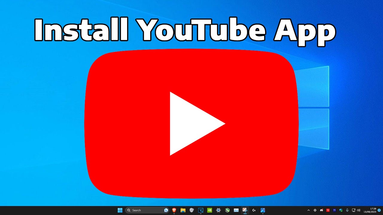 How to Get YouTube App on Laptop or Desktop (2023) - YouTube