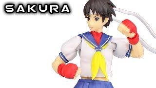 S.H. Figuarts SAKURA KASUGANO Street Fighter Action Figure Review