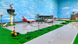 Flughafen-Tower und Chaos im Terminal! - Bau einer Lego Stadt Teil 307.