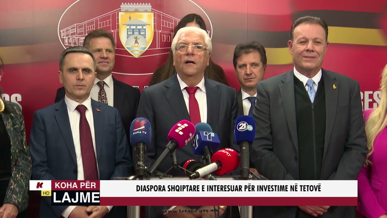 DIASPORA SHQIPTARE E INTERESUAR PËR INVESTIME NË TETOVË