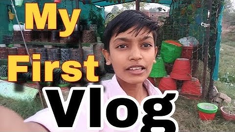 My First Vlog  #myfirstvlog #my #mychannel 