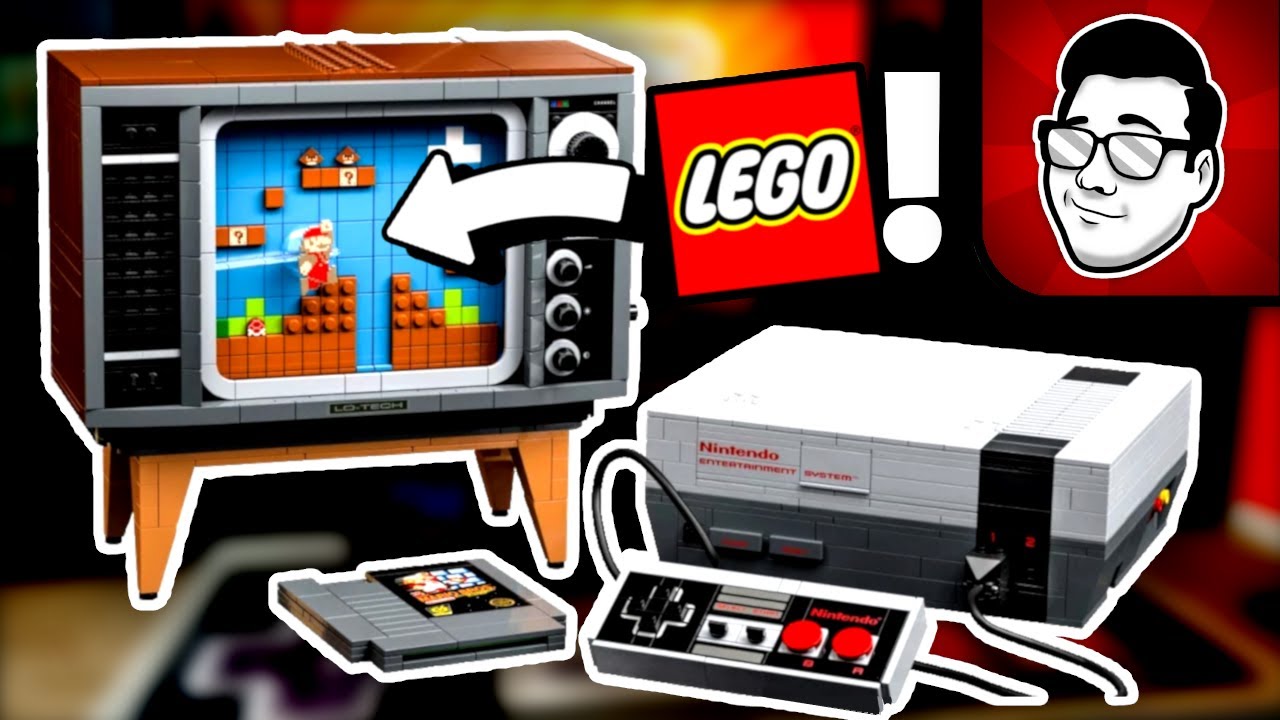 Building the LEGO Nintendo Entertainment System! [Time Lapse