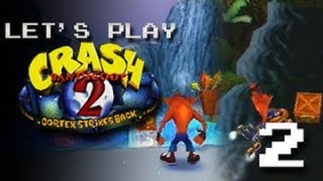 Crash Bandicoot 2 [HD] 100% Playthrough part 2 (Level 2 - Snow Go)