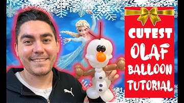 Balloon Animal Video / CUTEST OLAF BALLOON TUTORIAL ON YOUTUBE (2020)