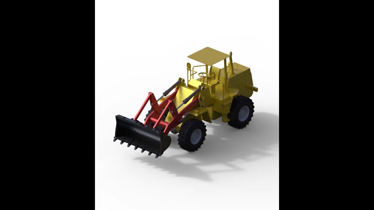 BULLDOZER ANIMATION By CadX