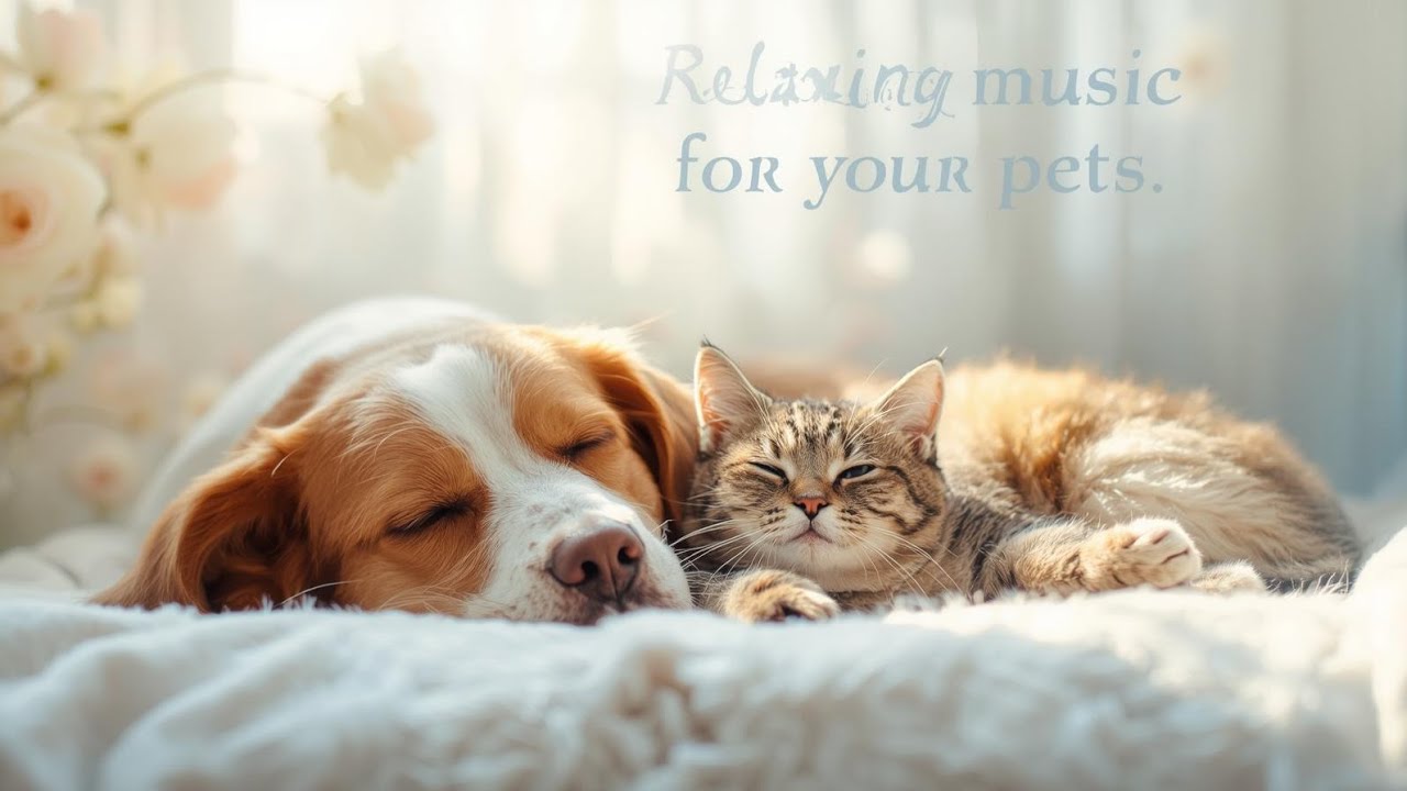 Visual Reference: Calming Music For Dogs And Cats 2 Hours Of Pet