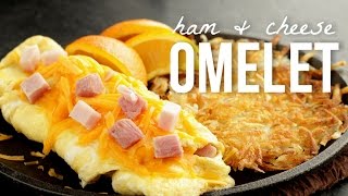 How to Make an Omelet: Quick and Easy Ham and Cheese Omelette Recipe by Crouton Crackerjacks 2,999,936 views 7 years ago 6 minutes, 8 seconds