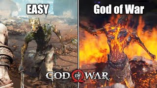 God of War - EASY vs. God of War Difficulty