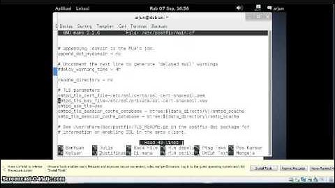 Cara instalasi dan konfigurasi mail server pada debian 7