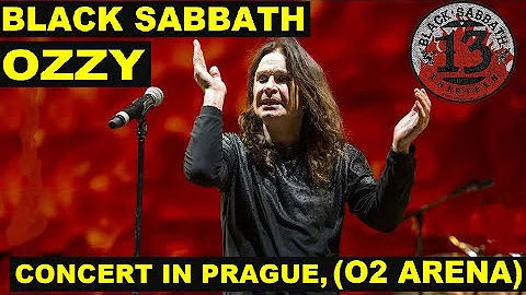 BLACK SABBATH (TOUR "13"), PRAGUE, CZECH REPUBLIC, O2 ARENA, 2013 (RARE)_MY OWN VIDEO