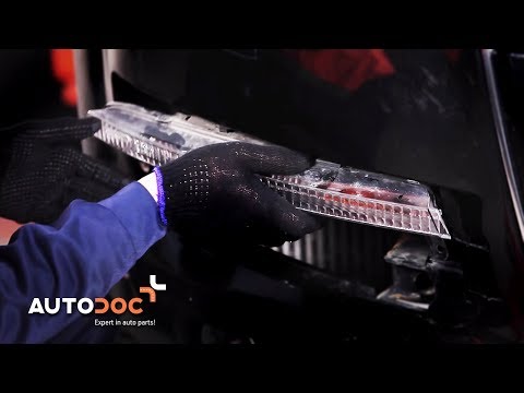 How to change turn light lamp AUDI Q7 4L TUTORIAL | AUTODOC