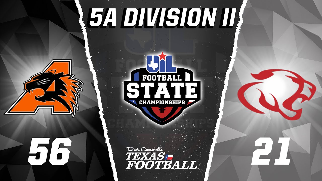 WATCH: Aledo 56, Crosby 21: 2020 5A DII Texas high school football championship recap