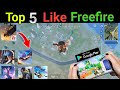 Free fire Jaisa Games | Free fire Copy Games |Top 5 Battle Royale Games | Android babu