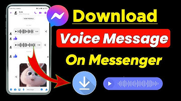 Facebook Messenger Se Audio Download Kaise Karen | Messenger Audio Download