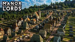 I Built a Beautiful Medieval City Across 2 Regions in 2600 Days – Manor Lords