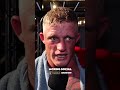 Luke Dyson EMOTIONAL Reaction In Defeat 🙏 #Motivation #Inspired #Boxing
