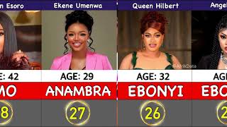 Top 50 Most Beautiful Nollywood Actresses, State of Origin & Real Age in 2024 will surprise you!