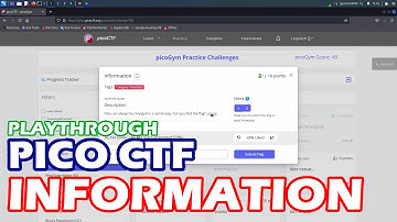 PicoCTF "Information" | PicoCTF Walkthrough