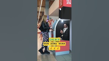 How ATMs Work in 20 Seconds 🏧 | #ATM