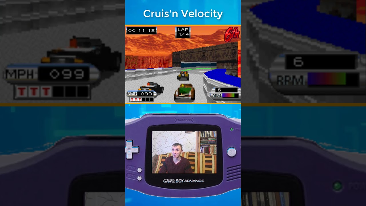 Cruis'n Velocity - портативний нінтендо ігровий бліц