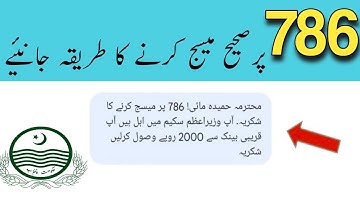 How To Check Online Registration in 786 Program | 786 Program | 786 Program Online Registration