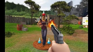 Bottle Shoot 3D Gun Expert Gameplay Video Android/iOS screenshot 2