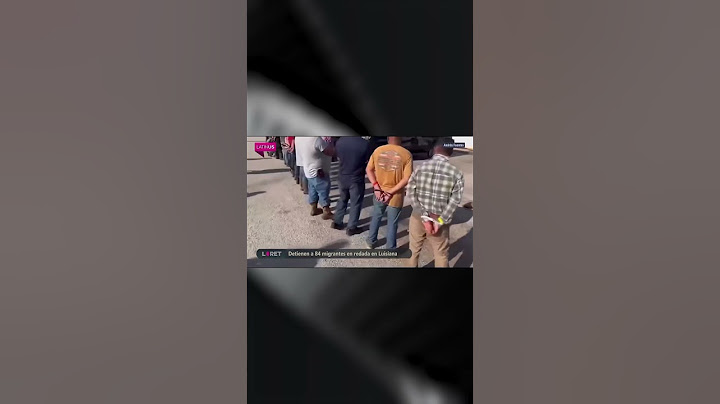 #Loret. ICE detiene a 84 migrantes durante redadas en hipódromo de Louisiana. #Latinus