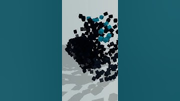 Voxel Block Collapse Animation – Arcade Machine (Explosion x2)