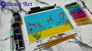 Graphix Aqua Inks & Faber Castel Gelatos | Smart Art Box July 2021
