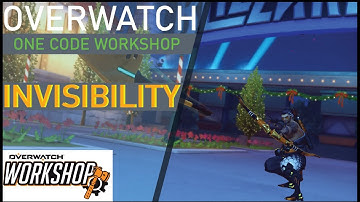 Overwatch 1 Code Workshop: One Line for Turning Invisible?