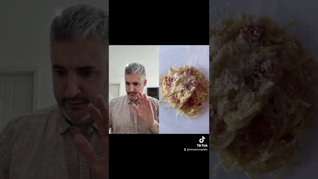 Worst Carbonara comes from Russia #Shorts | Vincenzo