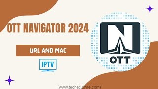 How to Use Ott navigator app || Mac portal || M3u 2024 hindi screenshot 4