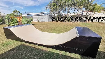 Taking apart a half pipe so you can take it on holiday. www.backyardramps.com.au