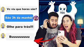 CONVERSAMOS COM FANTASMA AS 3 DA MANHÃ no Chat Master