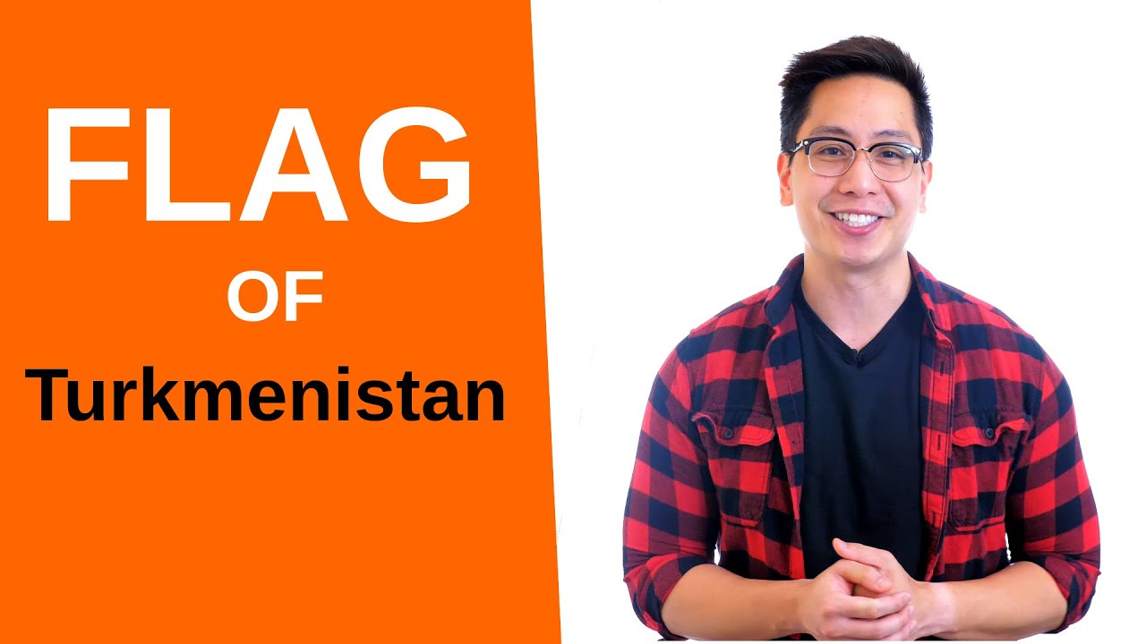 Flag of Turkmenistan - 🌍 How to Draw the Turkmenistan Flag - SVG Vector