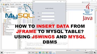 Insert data from JFrame to Mysql Database using Netbeans 8.2! Tutify [Hindi/Urdu]