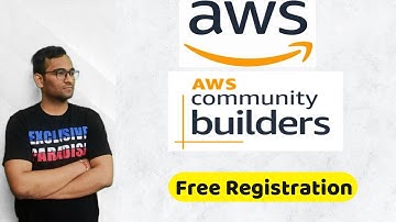 AWS Community Builders| Amazon Training | Swag Goodies T-shirts Certificate