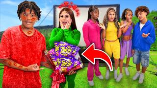 BOY Surprises CRUSH WITH TAKIS FLOWERS, What Happens Next is Shocking