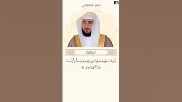 ماهر المعيقلي سورة البقرة آية 157(كل يوم آية) | Mahmoud Okasha
