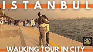 Istanbul Turkey 2023 4K Walking Tour | Grand bazaar,Besiktas,Sultanahmet,Ortakoy,Karakoy,Galataport