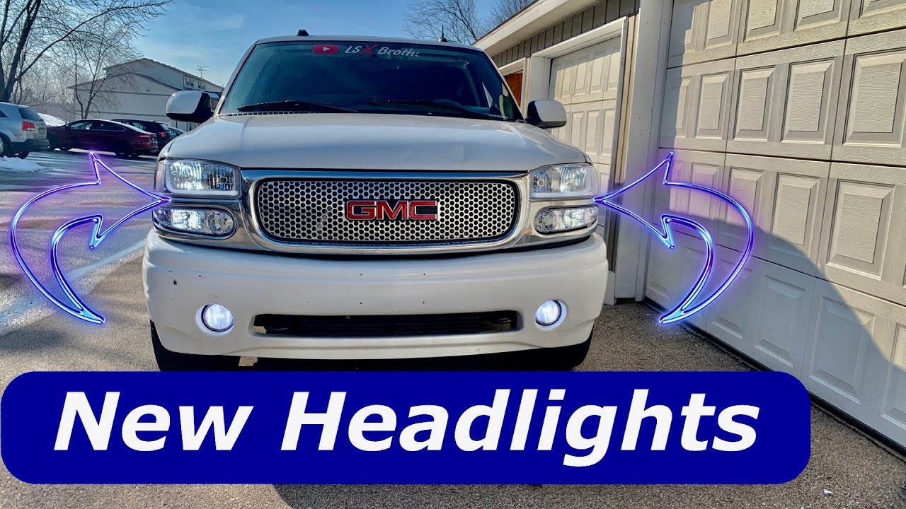 New Headlights on The Yukon Denali YouTube