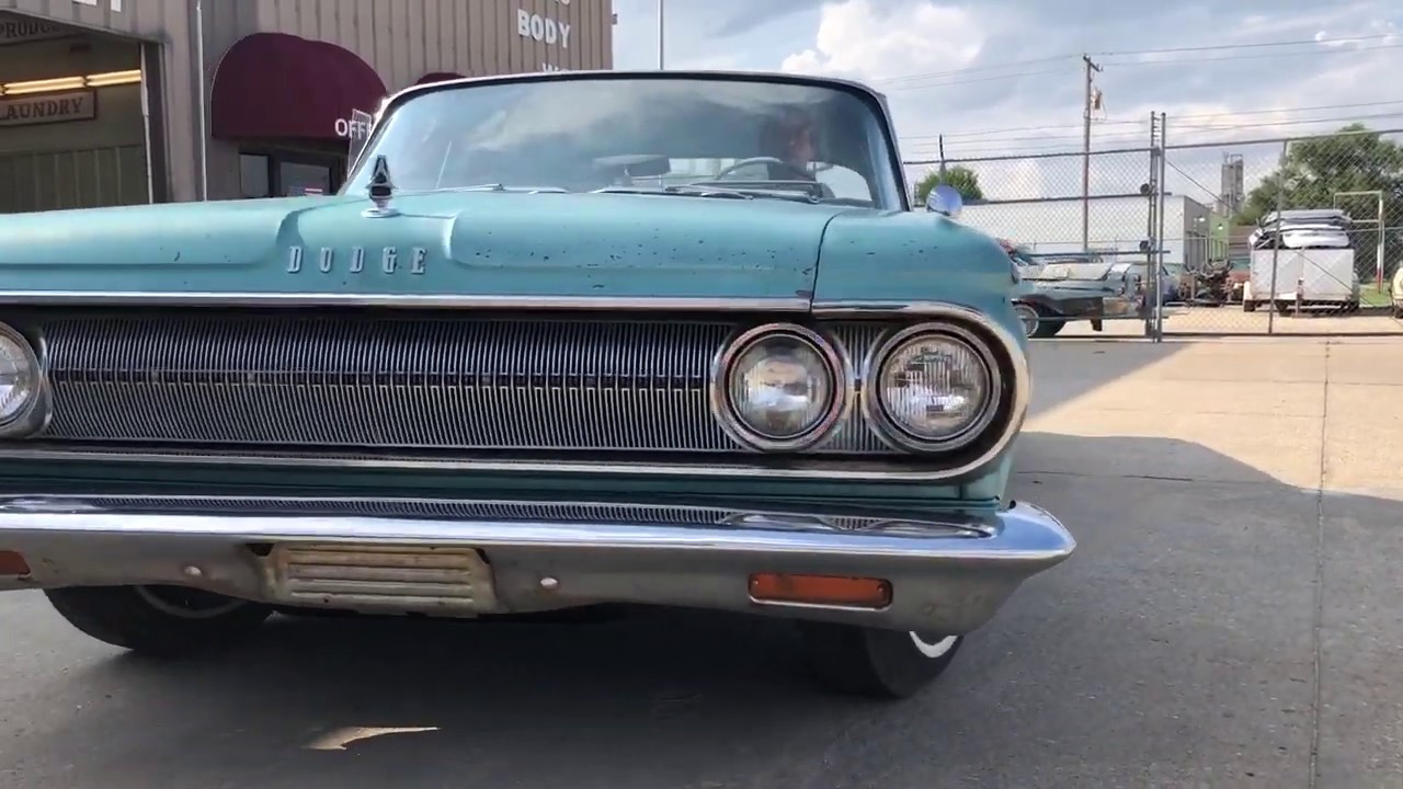 1963 Dodge Custom 880 first drive!