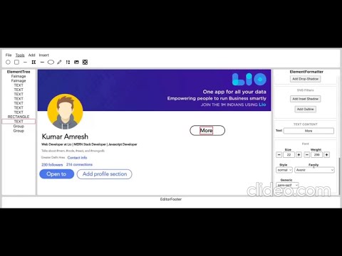 Cool React Project | UiUx Designing Tool | Figma Clone | LinkedIn Ui Clone using my personal project