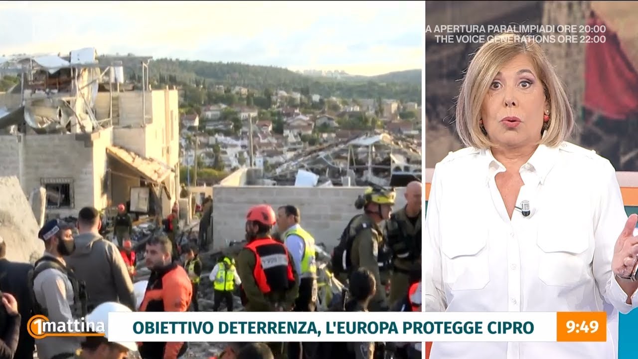 Obiettivo deterrenza: l'Europa protegge Cipro - Unomattina 06/03/2026